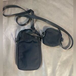 💥SOLD💥 LULULEMON DUAL Pouch Modular Phone Crossbody Sling Bag Unisex Black